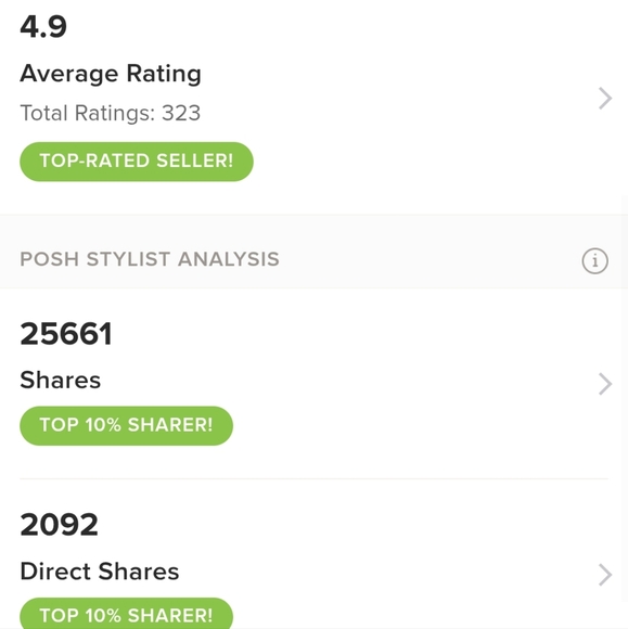 Sterling Silver Luxury Earrings Stamped 'LA' Poshmark Seller Statistics - Picture 3 of 12
